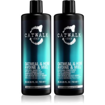 TIGI Catwalk Oatmeal & Honey ambalaj economic pentru par deteriorat pentru femei - imagine 2